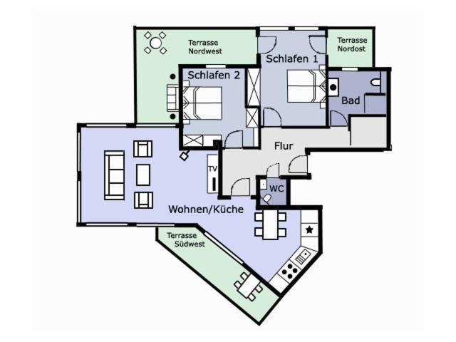 Appartement Meeresrauschen Baabe Esterno foto